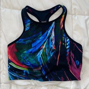 Fabletics Racer Back Sports Bra/Size M-Never Worn!